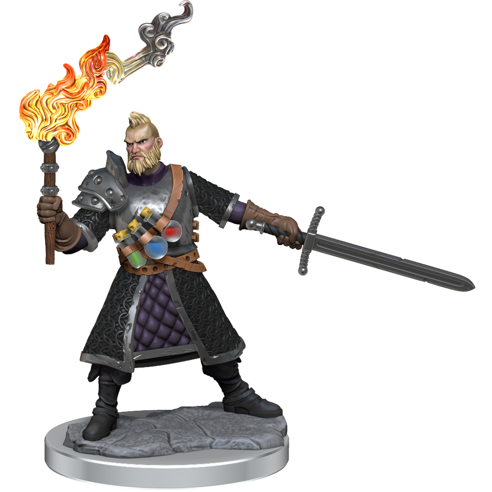 D&D: Frameworks - Human Fighter Male (ONLINE ORDER ONLY)