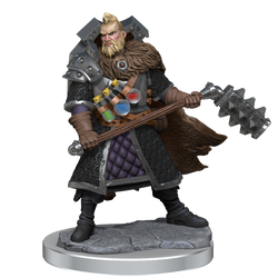 D&D: Frameworks - Human Fighter Male (ONLINE ORDER ONLY)