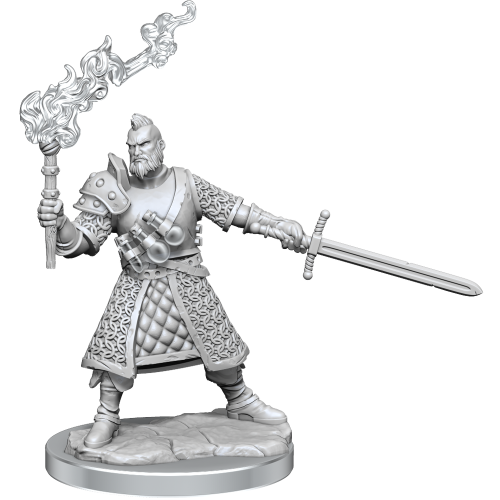 D&D: Frameworks - Human Fighter Male (ONLINE ORDER ONLY)