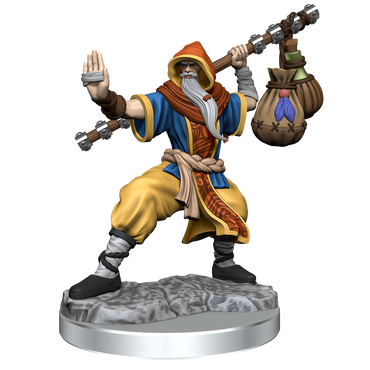 D&D: Frameworks - Human Monk Male (ONLINE ORDER ONLY)