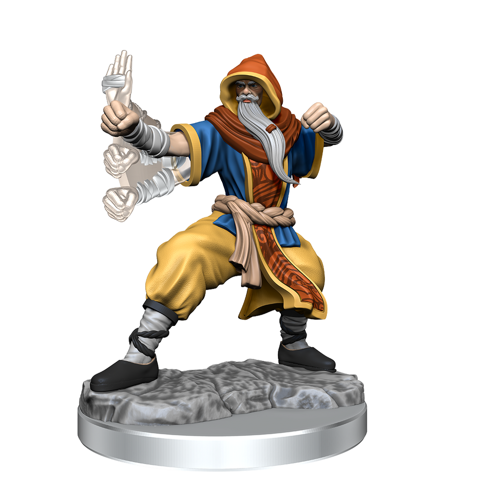 D&D: Frameworks - Human Monk Male (ONLINE ORDER ONLY)