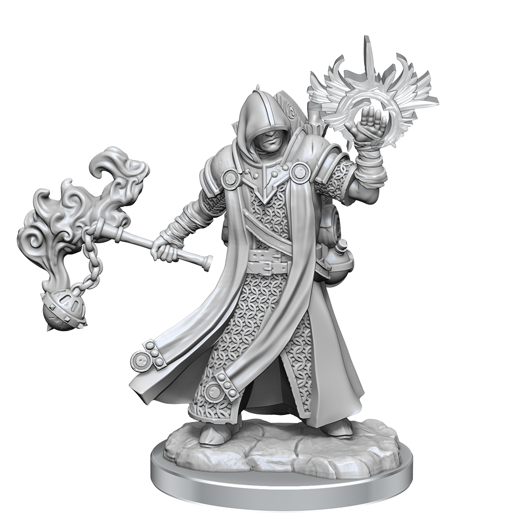 D&D: Frameworks - Human Cleric Male (ONLINE ORDER ONLY)