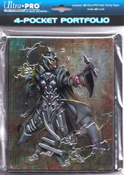 UPR82503-P Warlock Small Card 4pk Portfolio by Ultra Pro (ONLINE ORDER ONLY)