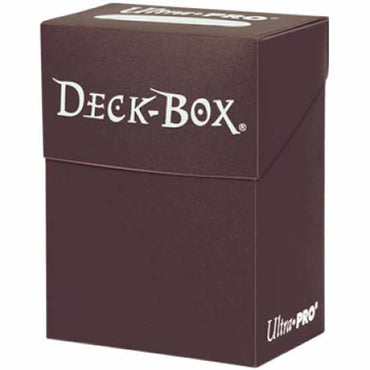 UPR82556 Brown Deck Box With Self Locking Lid Ultra Pro (ONLINE ORDER ONLY)