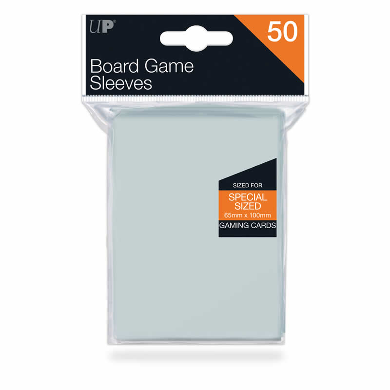 UPR82660 Board Game Card Sleeves 50 Count 65mm x 100mm Ultra Pro (ONLINE ORDER ONLY)
