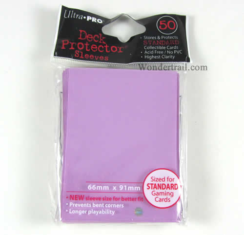 UPR82674 Pink Standard Card Sleeves 50 Count Ultra Pro (ONLINE ORDER ONLY)