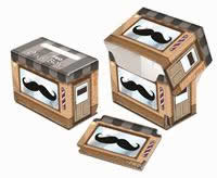 UPR84132 Mustachios Full-View Deck Box Ultra Pro (ONLINE ORDER ONLY)
