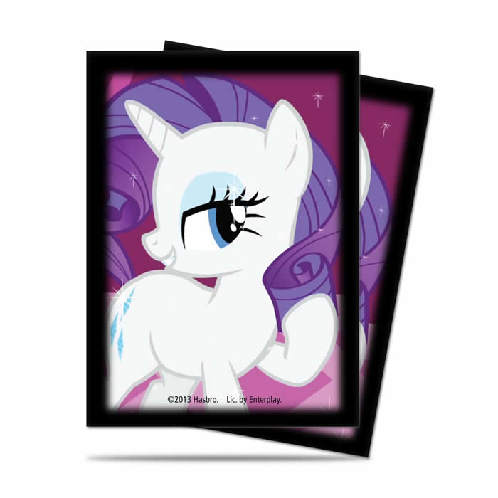 UPR84222 Rarity My Little Pony Standard Card Sleeves 65 Count (ONLINE ORDER ONLY)