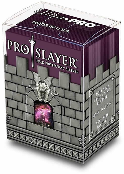 UPR84256 Black Cherry Pro Slayer Standard Card Sleeves (ONLINE ORDER ONLY)
