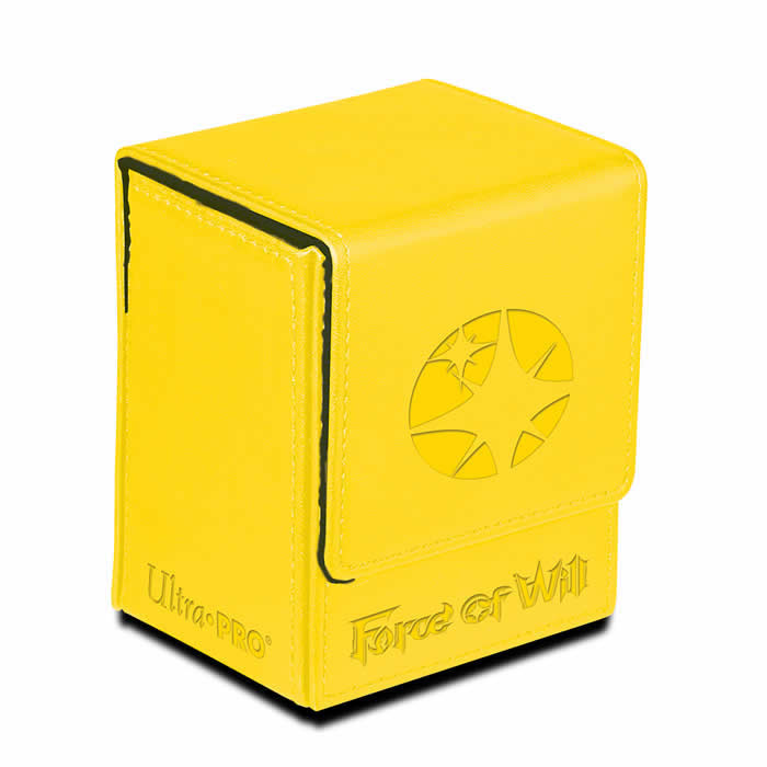 UPR84699 Light Magic Stone Force Of Will Leatherette Flip Box (ONLINE ORDER ONLY)