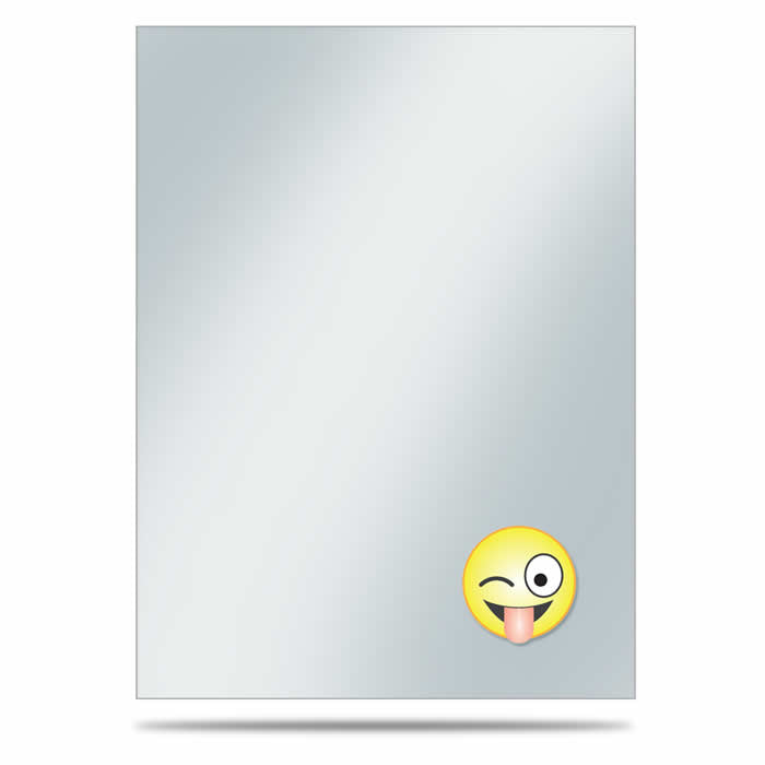 UPR84753 Silly Emoji Standard Card Sleeve Covers 50 Count (ONLINE ORDER ONLY)