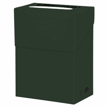 UPR85294 Solid Forest Green Deck Box Holds 80 Standard Cards Ultra Pro (ONLINE ORDER ONLY)