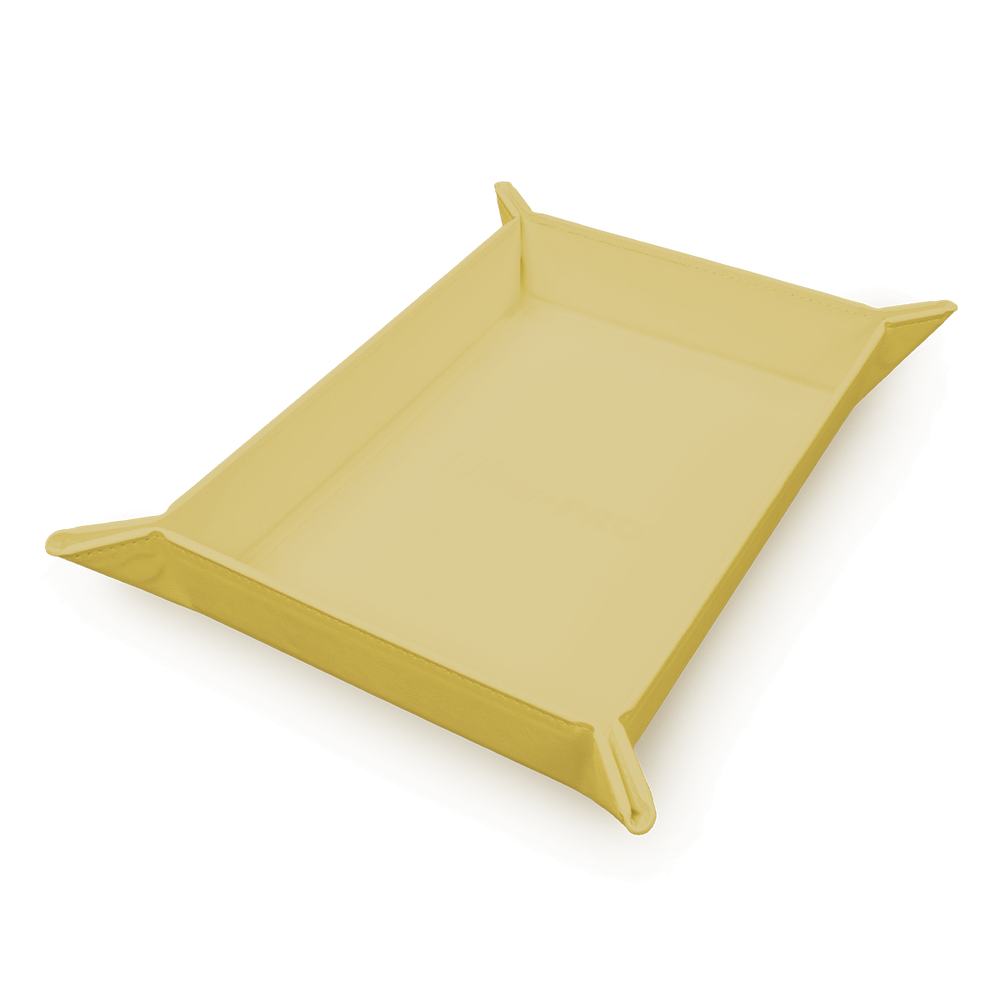 Vivid Magnetic Folding Dice Tray - Yellow (ONLINE ORDER ONLY)