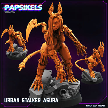 3D Printed Papsikels Urban Stalker Asura 28mm 32mm (Online Only)