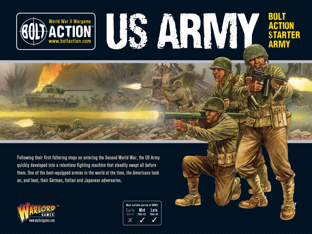 Bolt Action: US Army Starter Army (ONLINE ORDER ONLY)