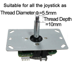 Arcade Joystick DIY Parts Top Ball Top Handle Battop Ball Multi Colors (Online Only)