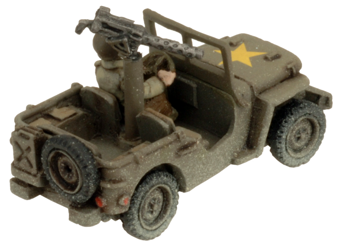 Flames of War: American Armored Rifle Company HQ (Mid War) (ONLINE ORDER ONLY)