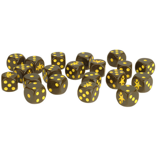 Flames of War: American Fighting First Dice Set (Mid War) (ONLINE ORDER ONLY)