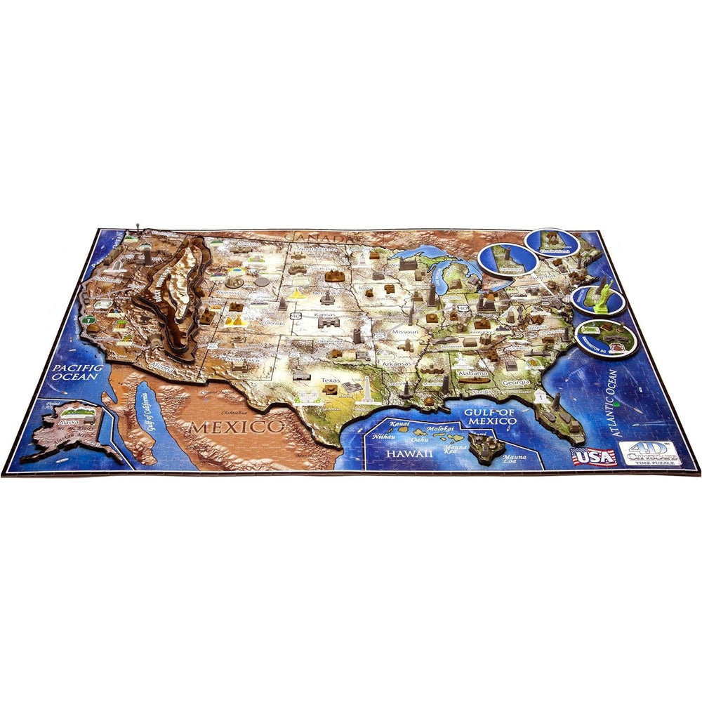 USA 950 Piece 4D Jigsaw Puzzle CityScape (ONLINE ORDER ONLY)