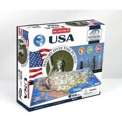 USA 950 Piece 4D Jigsaw Puzzle CityScape (ONLINE ORDER ONLY)