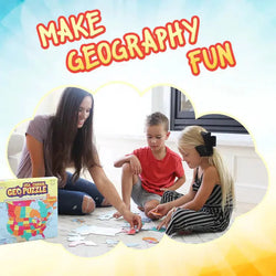 USA & Canada GeoPuzzle 69 Piece Jigsaw Puzzle Geotoys (ONLINE ORDER ONLY)