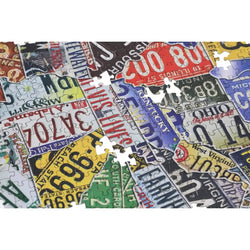 USA License Plates 1000 Piece Shaped Jigsaw Puzzle TDC (ONLINE ORDER ONLY)