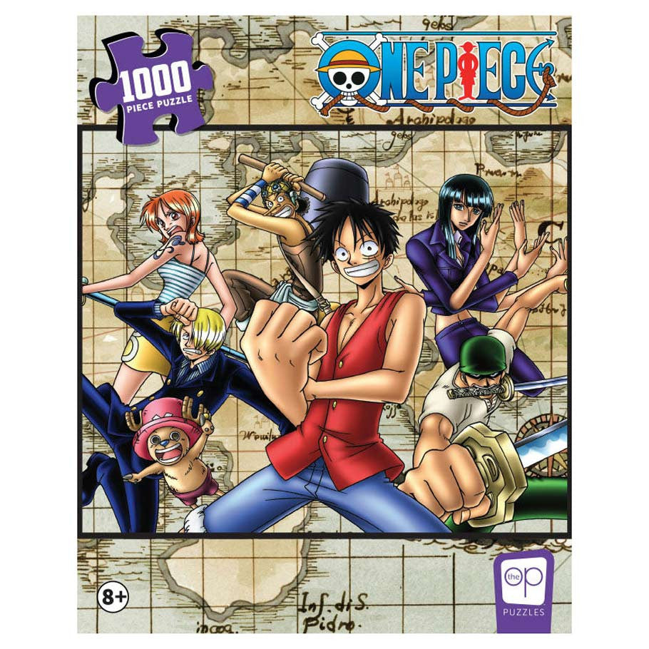 Puzzle: One Piece - Straw Hat Crew (1000pc) (ONLINE ORDER ONLY)