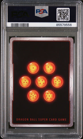 2022 DRAGON BALL SUPER MYTHIC BOOSTER SS2 TRUNKS/HRC.PRSCT. #P-219 - PSA 9 (Online Order Only)