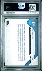 Graded 2025 Topps Now Cam Ward #D1 Gold Foil /50 Rookie RC Football Card PSA 9 Mint (ONLINE ORDER ONLY)