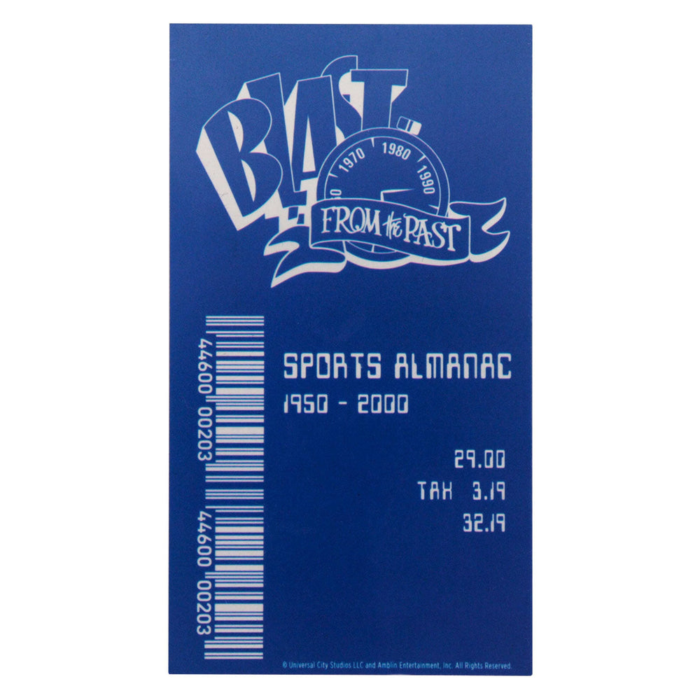 Back to the Future Part II Limited Edition Sports Almanac Ingot (ONLINE ORDER ONLY)