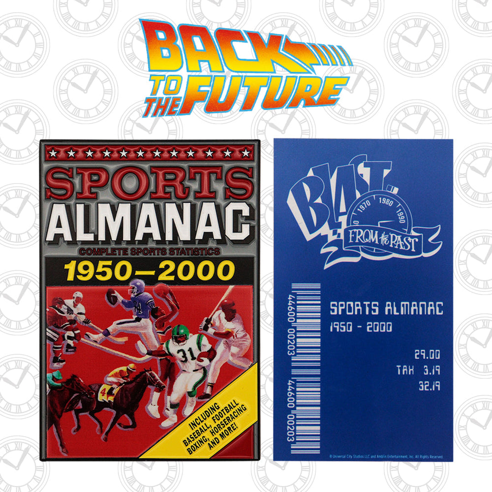 Back to the Future Part II Limited Edition Sports Almanac Ingot (ONLINE ORDER ONLY)