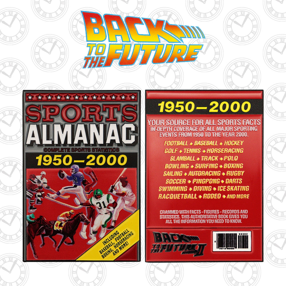 Back to the Future Part II Limited Edition Sports Almanac Ingot (ONLINE ORDER ONLY)