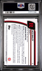 Graded 2024 Topps Bowman U Chrome Ace Bailey #1 Rookie RC Basketball Card PSA 10 Gem Mint (ONLINE ORDER ONLY)