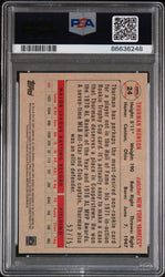 2023 TOPPS ARCHIVES THURMAN MUNSON AQUA SPARKLE FOIL #24 - PSA 10 (Online Order Only)