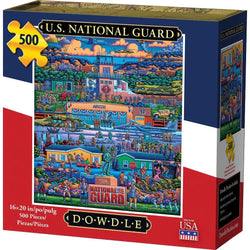U.S. National Guard 500 Piece Jigsaw Puzzle Dowdle (ONLINE ORDER ONLY)