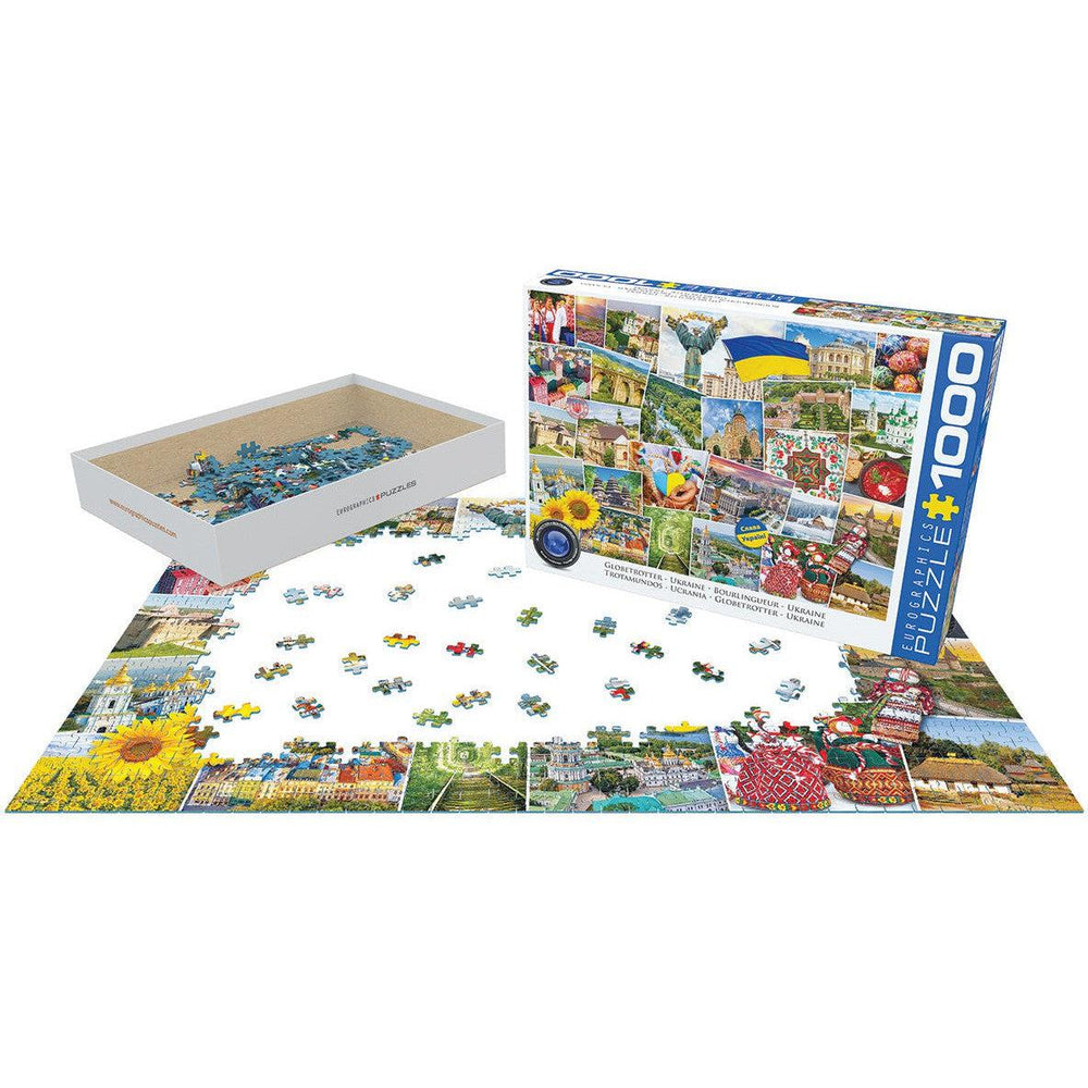 Ukraine Globetrotter 1000 Piece Jigsaw Puzzle Eurographics (ONLINE ORDER ONLY)