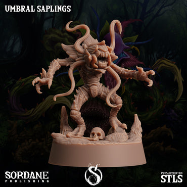 3D Printed Sordane Publishing Umbral Saplings 28 32mm D&D (Online Only)