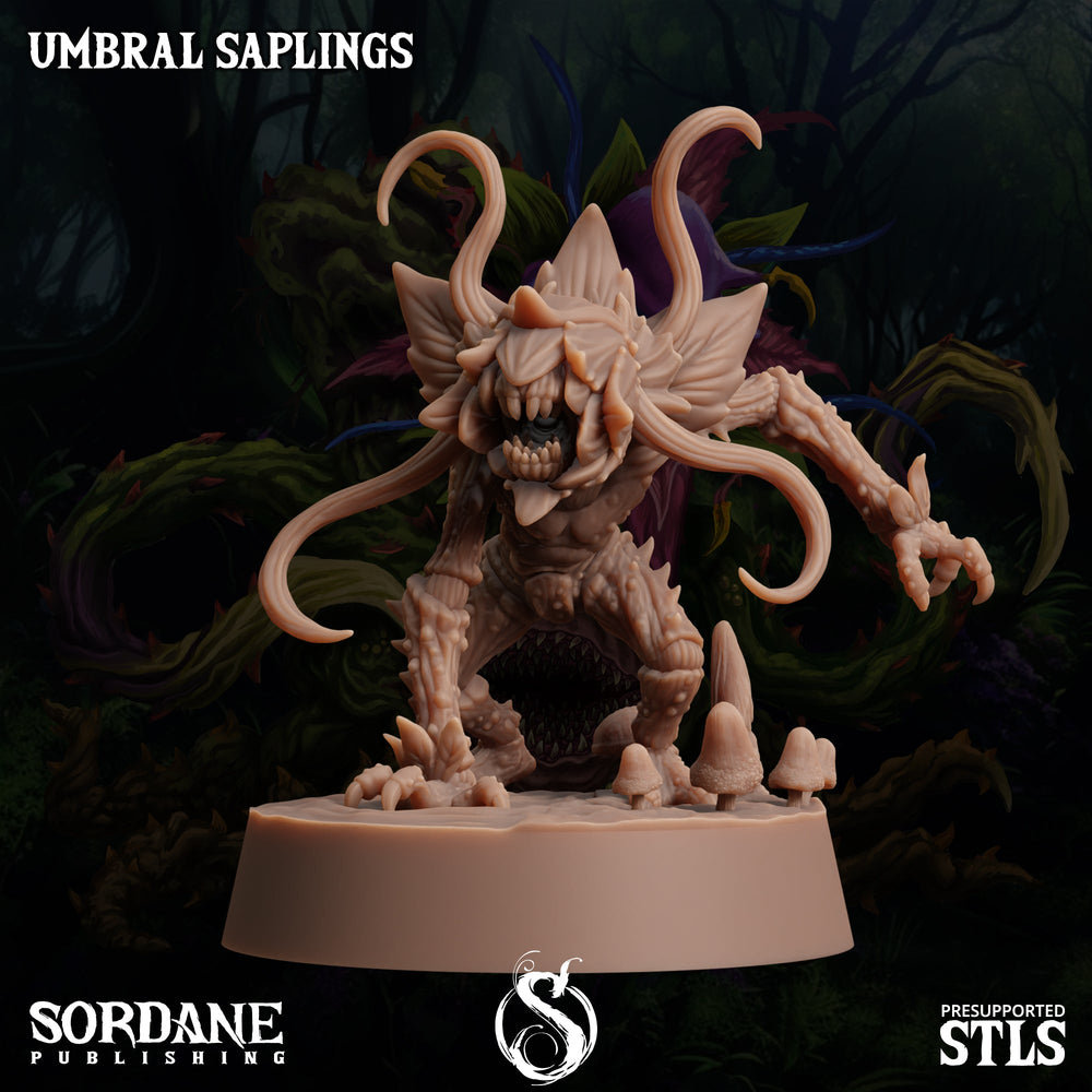 3D Printed Sordane Publishing Umbral Saplings 28 32mm D&D (Online Only)