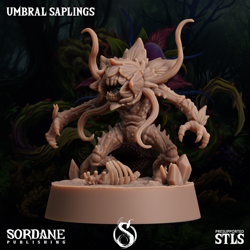 3D Printed Sordane Publishing Umbral Saplings 28 32mm D&D (Online Only)