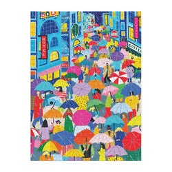 Umbrella Lane 1000 Piece Jigsaw Puzzle Galison (ONLINE ORDER ONLY)