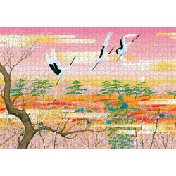 Ume Gasumi (Blossom's Morning Glow) 1000 Piece Jigsaw Puzzle Pomegranate (ONLINE ORDER ONLY)