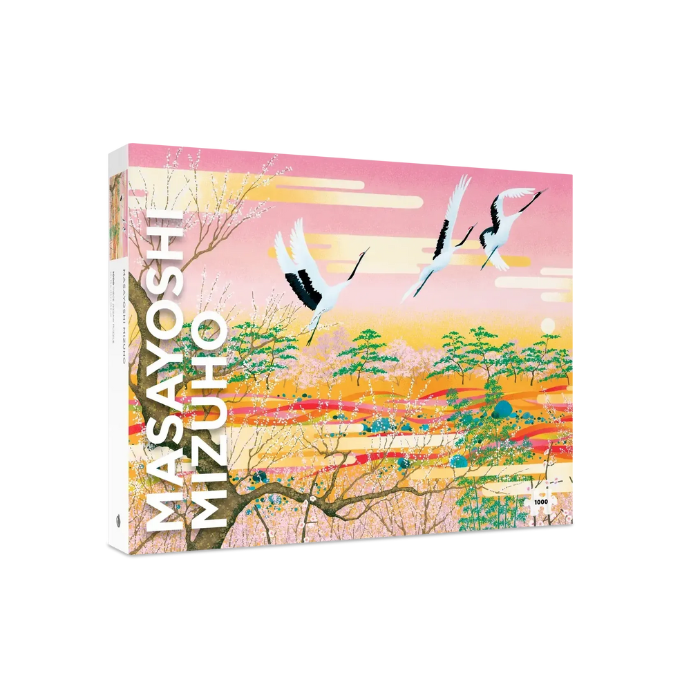 Ume Gasumi (Blossom's Morning Glow) 1000 Piece Jigsaw Puzzle Pomegranate (ONLINE ORDER ONLY)