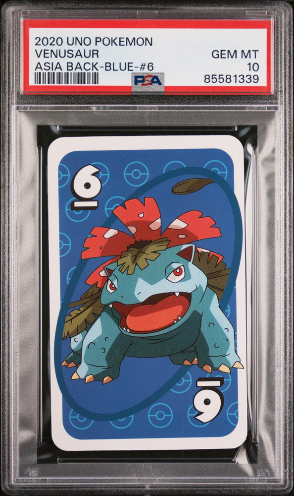 2020 UNO POKEMON VENUSAUR  -  PSA  10 (Online Order Only)