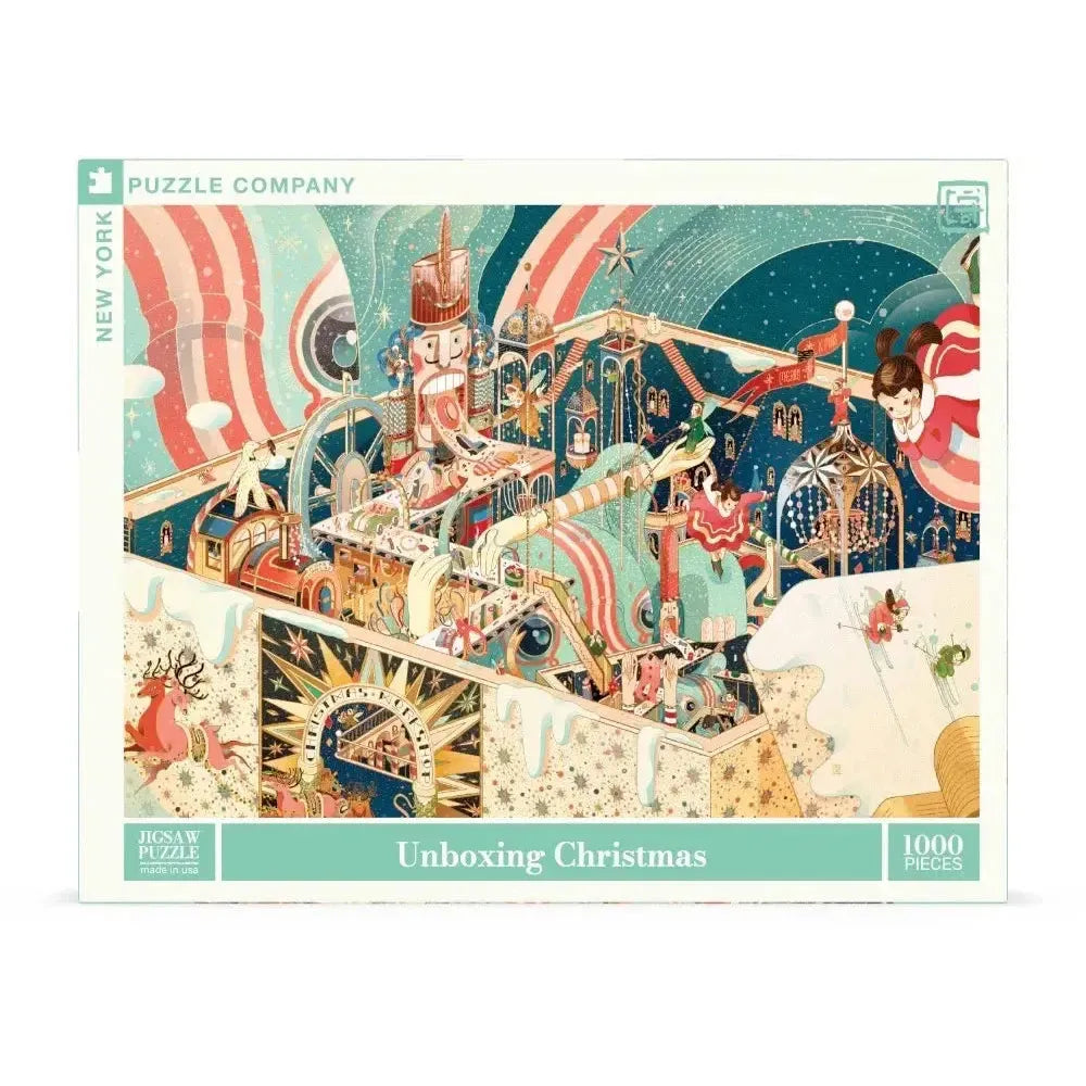 Unboxing Christmas 1000 Piece Jigsaw Puzzle NYPC (ONLINE ORDER ONLY)