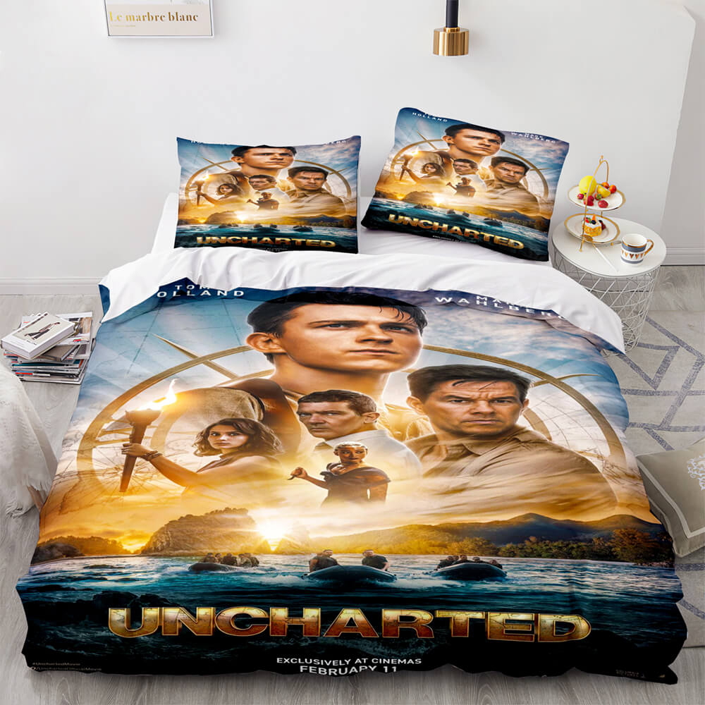 Uncharted Bedding Set Quilt Duvet Cover Bedding Sets (Online Order Only)
