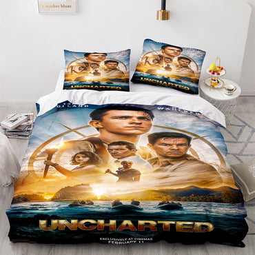 Uncharted Bedding Set Quilt Duvet Cover Bedding Sets (Online Order Only)