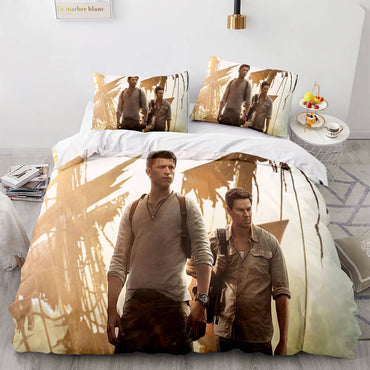 Uncharted Bedding Set Quilt Duvet Cover Bedding Sets (Online Order Only)