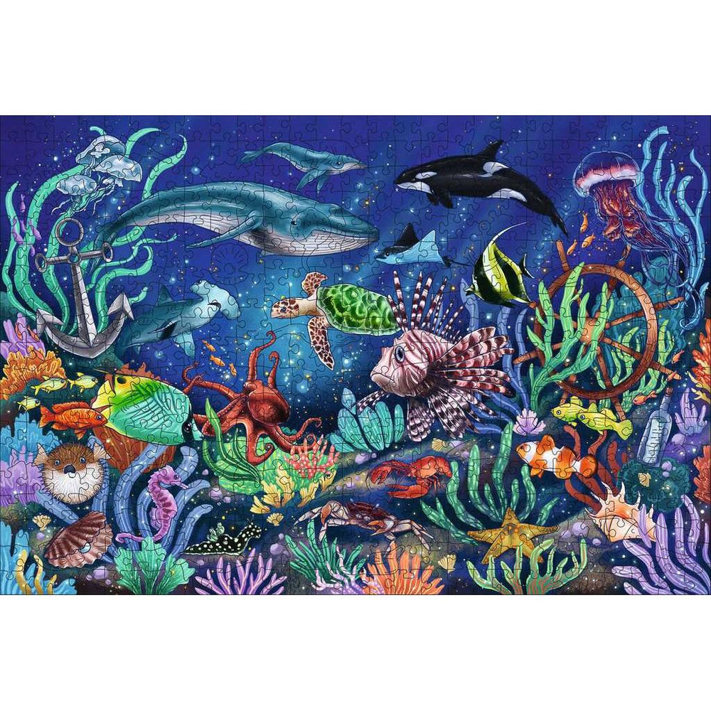 Under the Sea 500 Piece Wood Jigsaw Puzzle Ravensburger (ONLINE ORDER ONLY)