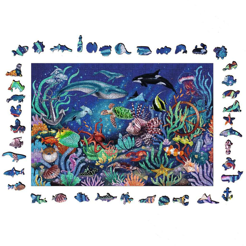 Under the Sea 500 Piece Wood Jigsaw Puzzle Ravensburger (ONLINE ORDER ONLY)