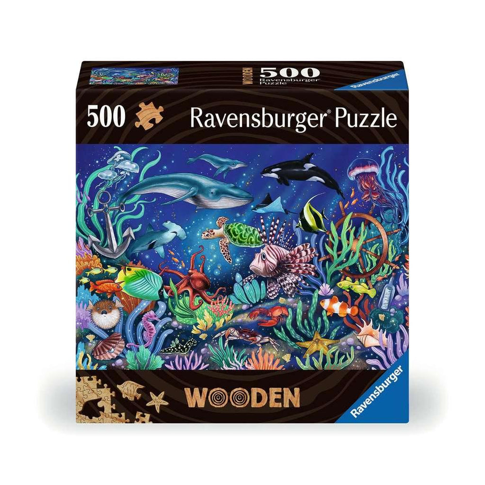 Under the Sea 500 Piece Wood Jigsaw Puzzle Ravensburger (ONLINE ORDER ONLY)